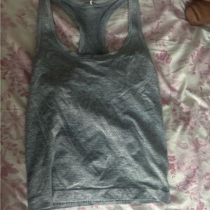 Lululemon Athletica Heathered Gray Tank Top